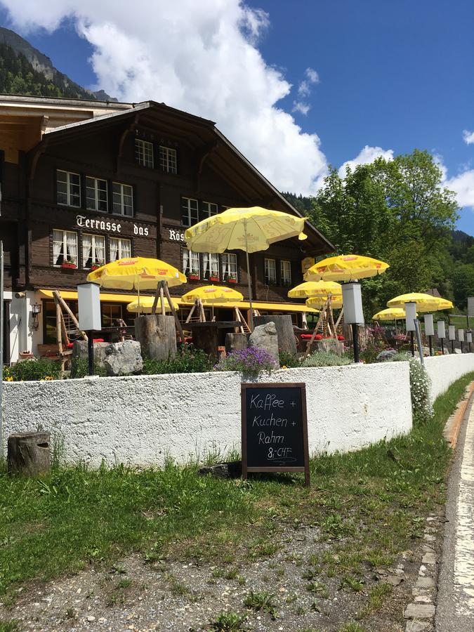 "Terrasse" Nessental Hotel Gadmen Exterior photo