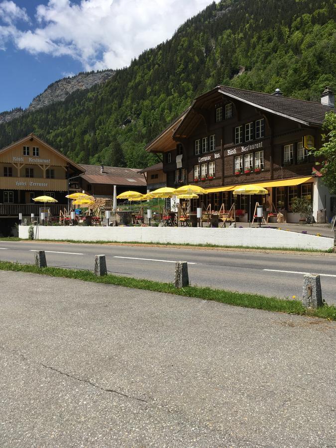 "Terrasse" Nessental Hotel Gadmen Exterior photo