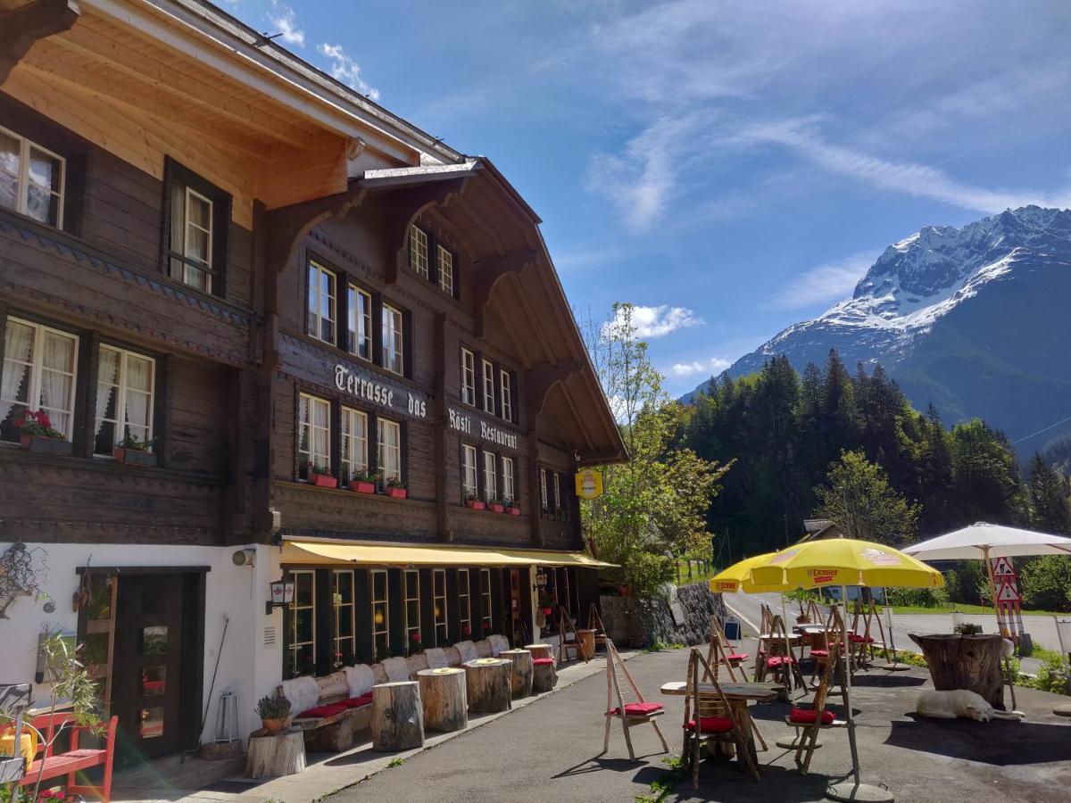 "Terrasse" Nessental Hotel Gadmen Exterior photo