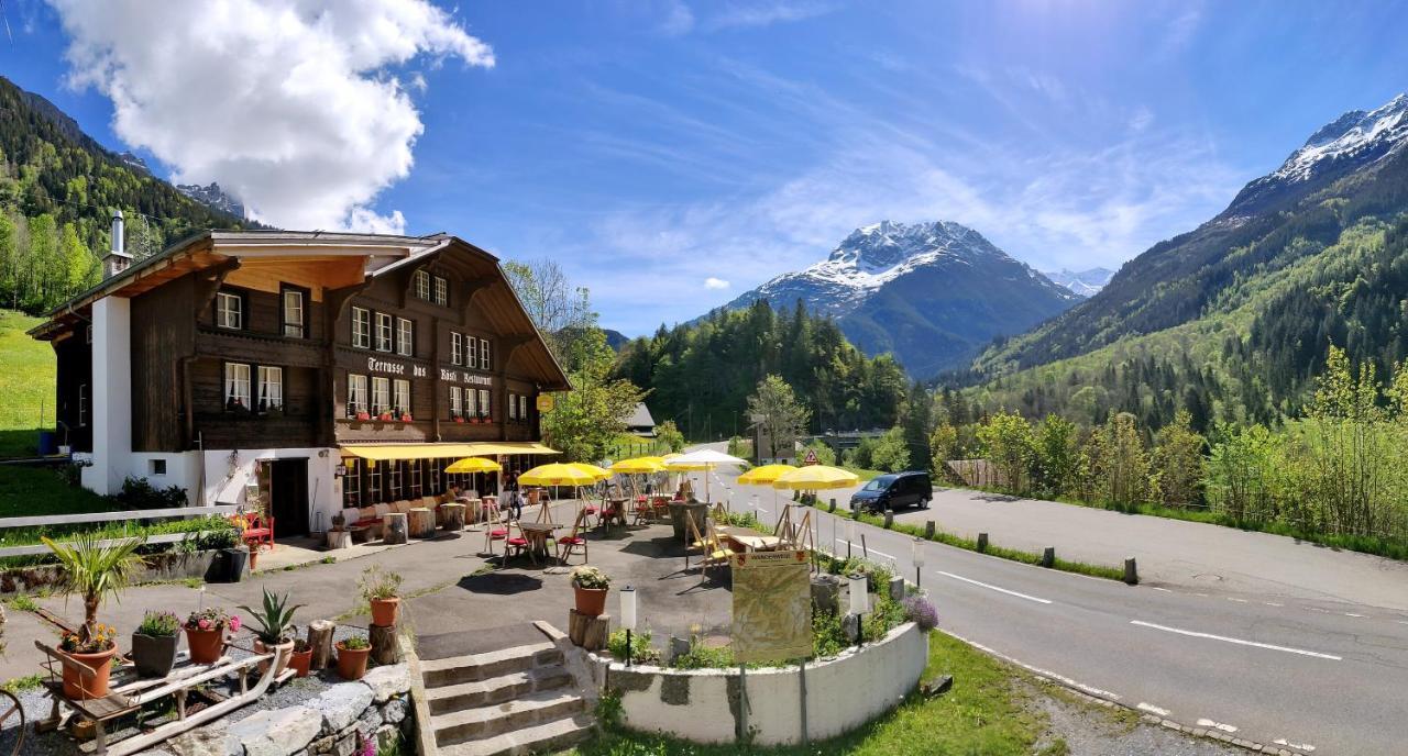 "Terrasse" Nessental Hotel Gadmen Exterior photo